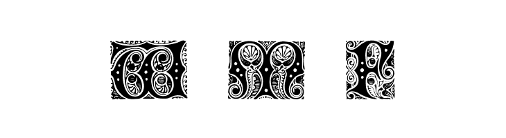 Cheshire Initials  Free Fonts Download