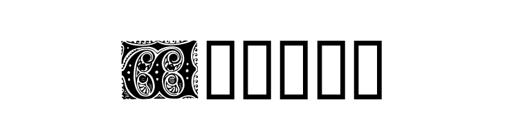 Cheshire Initials  Free Fonts Download