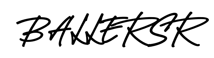 Black Signature PERSONAL USE ONLY Regular  Free Fonts Download