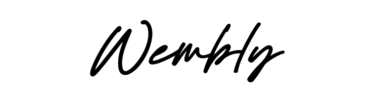 Black Signature PERSONAL USE ONLY Regular  Free Fonts Download