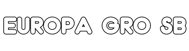 Spongy PERSONAL USE ONLY Outline  Free Fonts Download