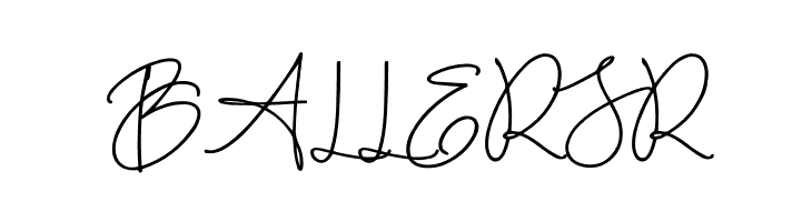 Bourdos PERSONAL USE ONLY Regular  Free Fonts Download