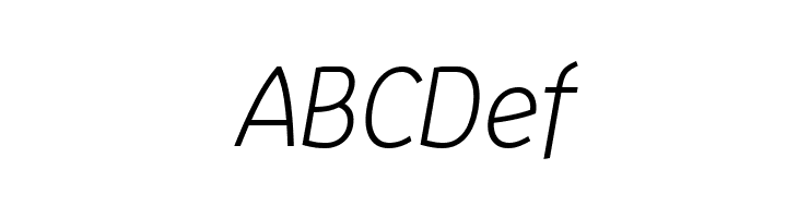 Mainland PERSONAL Light Italic  Free Fonts Download