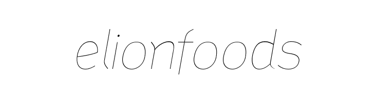 Mainland PERSONAL Thin Italic  Free Fonts Download