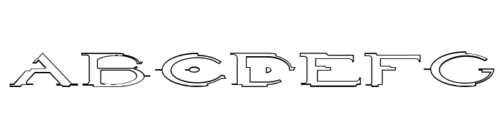 Halo OutlineRegular  Free Fonts Download