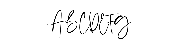Bostya - Personal Use Regular  Free Fonts Download
