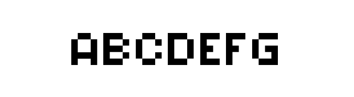 Pixeleris Regular  Free Fonts Download