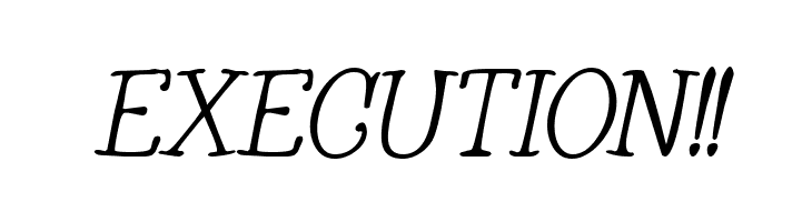 Whackadoo Upper Italic  Free Fonts Download