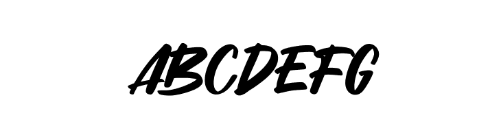 Hybridge Free Regular  Free Fonts Download