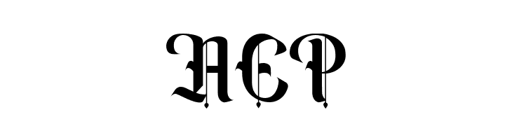 Amika Blackletter Free Font  Free Fonts Download
