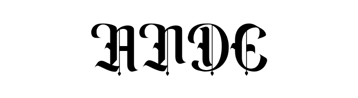 Amika Blackletter Free Font  Free Fonts Download