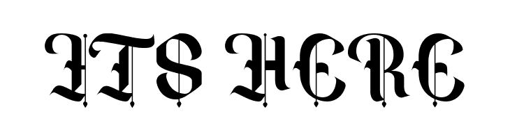 Amika Blackletter Free Font  Free Fonts Download