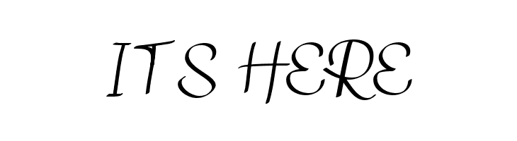 Bilanthy Free Regular  Free Fonts Download