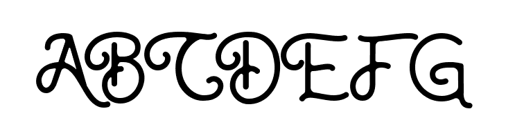 Atorge Free Regular  Free Fonts Download