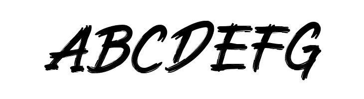 Dartho Brush Free Font Regular  Free Fonts Download