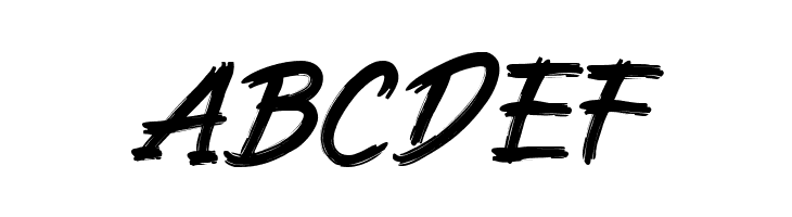 Dartho Brush Free Font Regular  Free Fonts Download