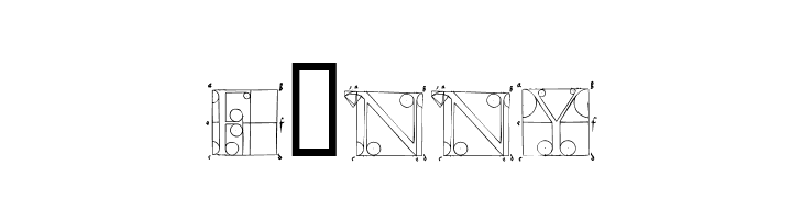 DuererLatinConstructionCapitals  Free Fonts Download
