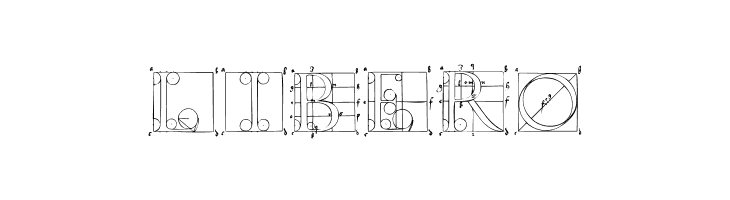 DuererLatinConstructionCapitals  Free Fonts Download