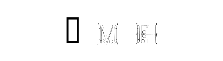 DuererLatinConstructionCapitals  Free Fonts Download