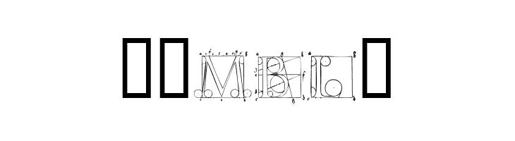 DuererLatinConstructionCapitals  Free Fonts Download