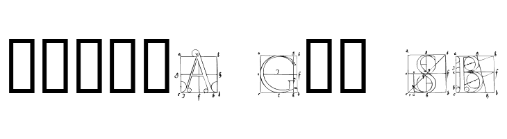 DuererLatinConstructionCapitals  Free Fonts Download