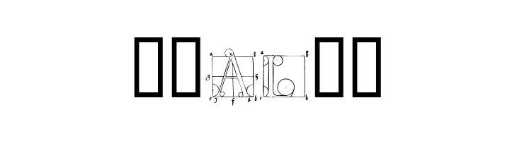 DuererLatinConstructionCapitals  Free Fonts Download
