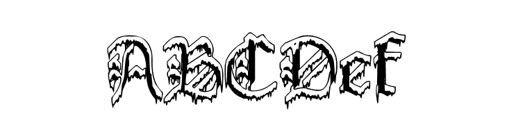 PlymouthRock 'SnowDusted'  Free Fonts Download