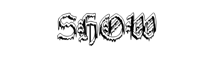 PlymouthRock 'SnowDusted'  Free Fonts Download