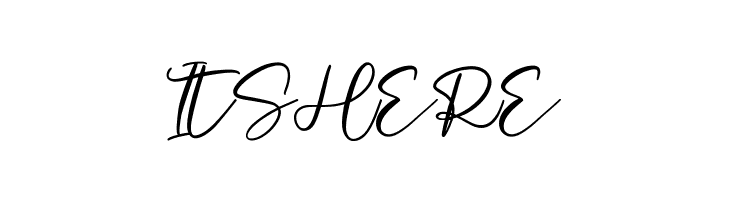 Blisslayton Free Regular  Free Fonts Download