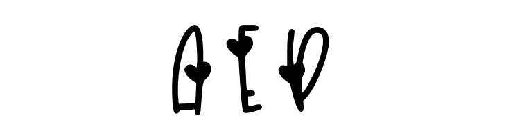 Alyssa Luv Regular  Free Fonts Download