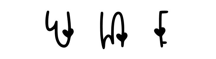 Alyssa Luv Regular  Free Fonts Download
