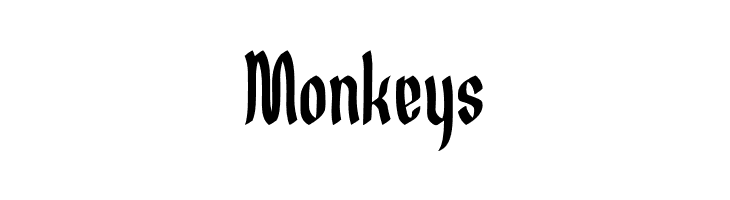 Germany Slime Gothic  Free Fonts Download