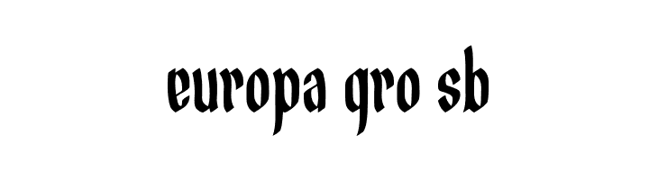 Germany Slime Gothic  Free Fonts Download