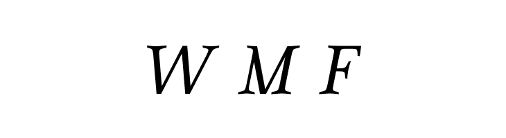 Cohaerentia Italic  Free Fonts Download