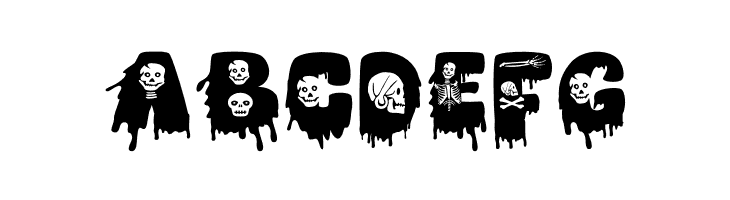 Halloween Witches Display  Free Fonts Download