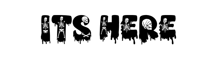 Halloween Witches Display  Free Fonts Download