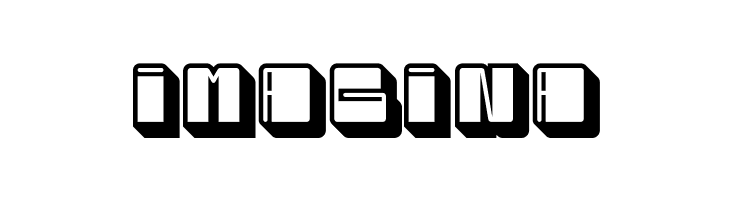 Bloxy Shadow  Free Fonts Download