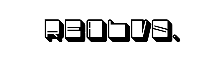 Bloxy Shadow  Free Fonts Download