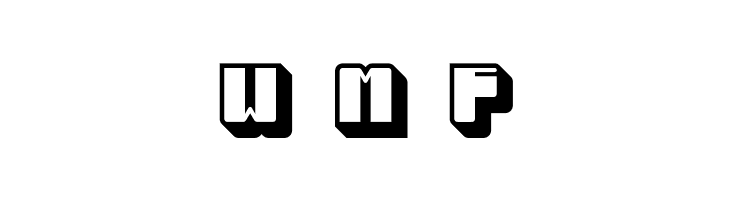 Bloxy Shadow  Free Fonts Download