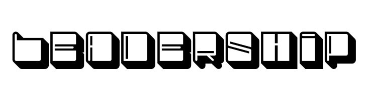 Bloxy Shadow  Free Fonts Download