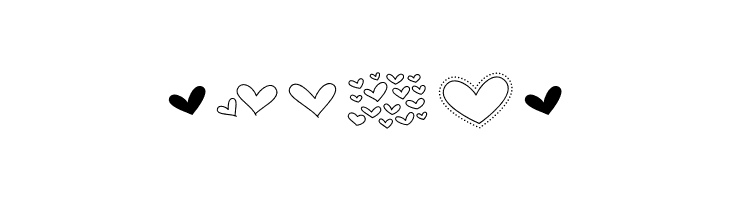 MTFHeartDoodlePro  Free Fonts Download