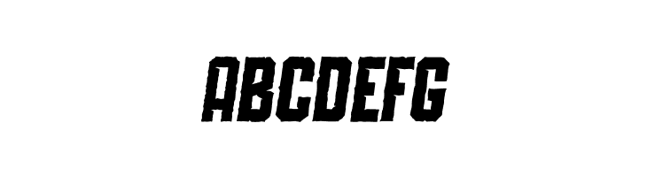 SLIMEDUNK ITALIC ROUGH  Free Fonts Download