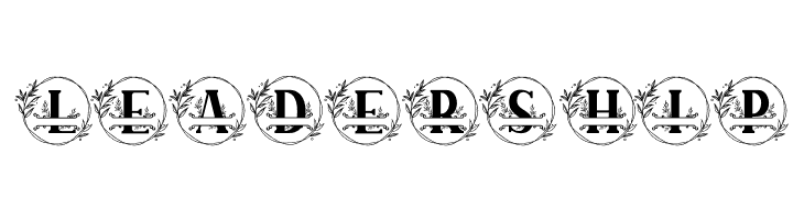 SUNFLOWER MONOGRAM  Free Fonts Download