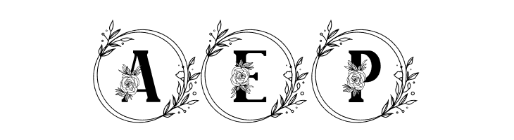 MAGNOLIA MONOGRAM  Free Fonts Download