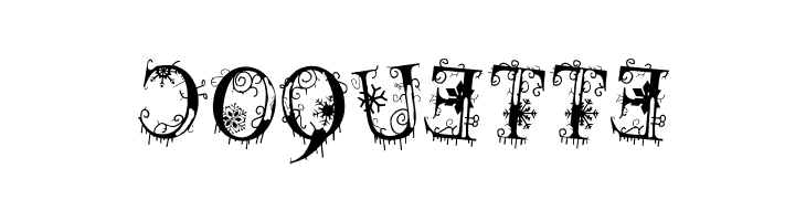 decemberice  Free Fonts Download