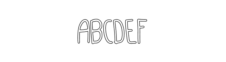 GANDUL MATHENG Outline  Free Fonts Download