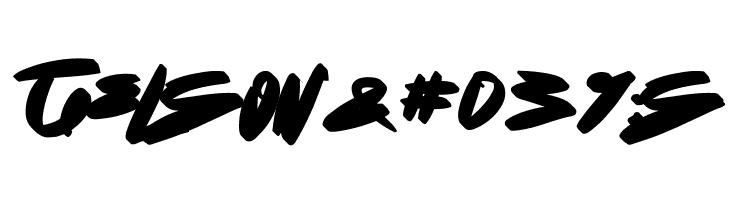 Dot Zero Blackshadow  Free Fonts Download