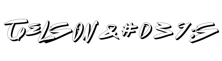 Dot Zero Extrude  Free Fonts Download