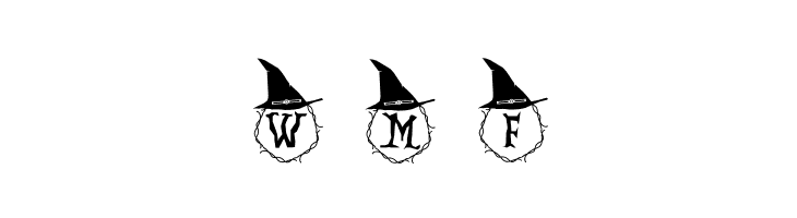 Spooky Monogram  Free Fonts Download