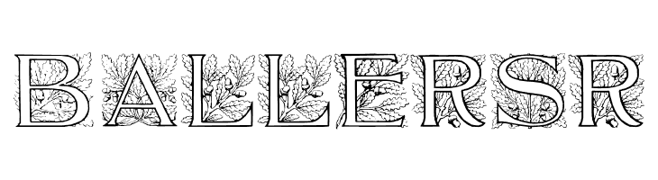 Acorn Initials  Free Fonts Download